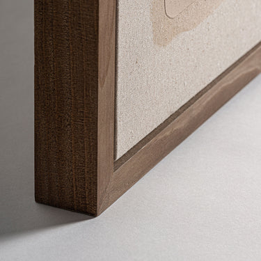 Cuadro de lienzo madera de pino marrón de Vical, imagen 4