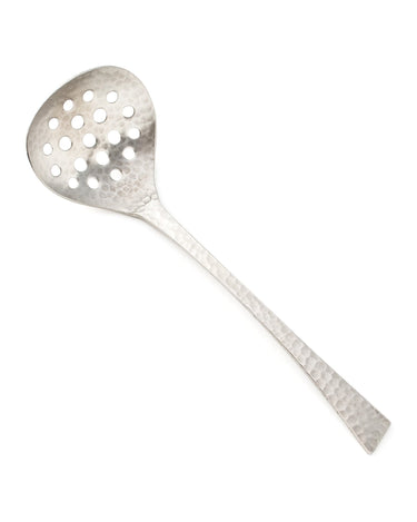 Cucharón perforado Wasabi de acero inoxidable