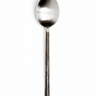 Cuchara de acero inoxidable plata y negro para mesa