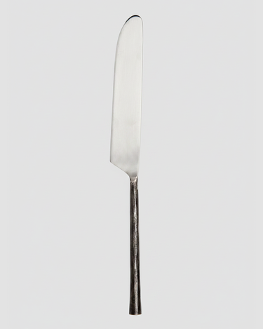 Cuchillo Odin de acero inoxidable en plata y negro