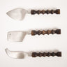 Cuchillos para queso de acero y madera de mango de Olsson & Jensen