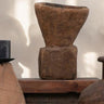 Cuenco de madera antigua Dhuni