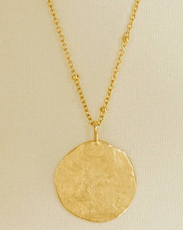 Collier Lune Dorée