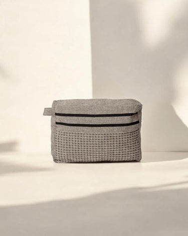 Trousse Dareels en coton nid-d’abeilles