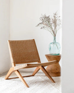 Silla LAWIT Dareels acabado natural