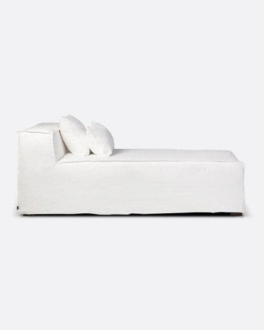 Chaise longue STROZZI blanco Dareels