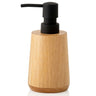 Dispensador de jabón de madera de roble de 150 ml