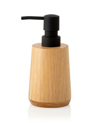 Dispensador de jabón de madera de roble de 150 ml