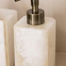 Dispensador de jabón de mármol blanco de 150 ml