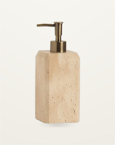 Dispensador de jabón de travertino de 150 ml
