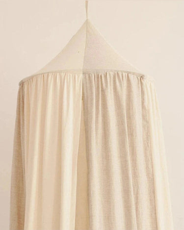 Dosel de tela para cuna y habitación infantil