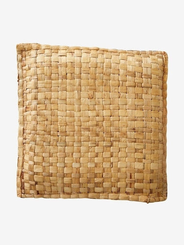 Cojin suelo jacinto agua trenzado natural Nordal