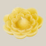 Vela flotante de cera de abeja con forma de flor