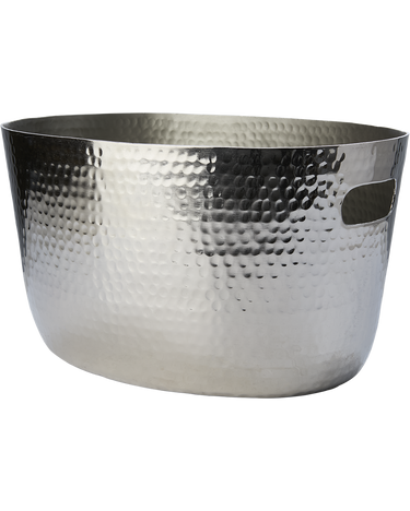 Enfriador de botellas Carter de aluminio plateado