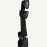 Escultura de teca negro mate de Vical