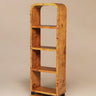 Estantería de chapa de madera estilo Art Déco