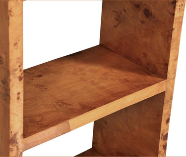 Detalle de Estantería de chapa de madera estilo Art Déco