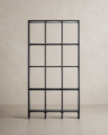 Estantería Nara de roble y mármol negro 110 cm de Vical — vista principal