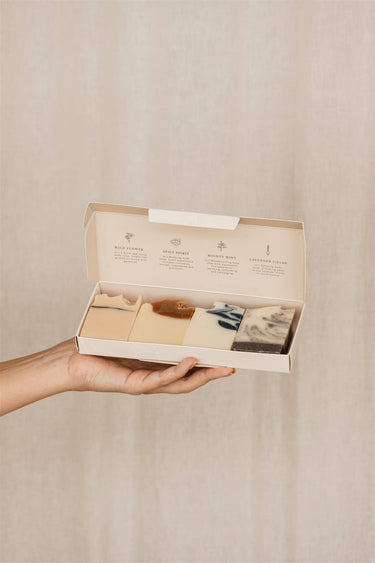 Set de muestras de jabones para regalo