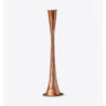 Portavelas SATNA de hierro cobrizo 20 cm Dareels