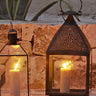 Farol cúbico de latón oxidado de Tine K Home