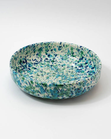 Rallador cerámica azul coral hecho a mano España Alfar Tierra Cocida