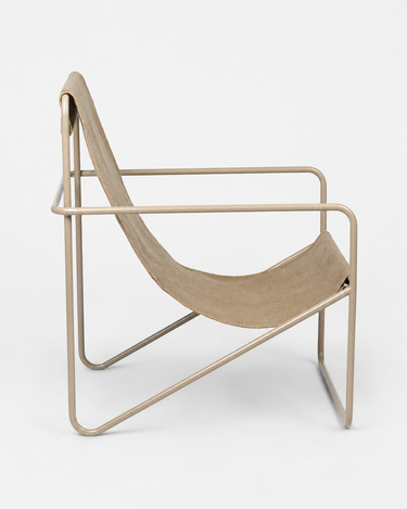 Sillón de Lounge Desierto en Cashmere: Elegancia y Confort