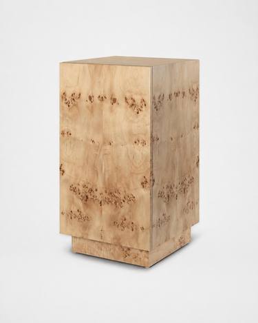 Mesa auxiliar Burl de madera natural en Matuta Home - imagen 3