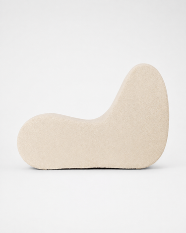 Sillón de jardín cómodo Bouclé