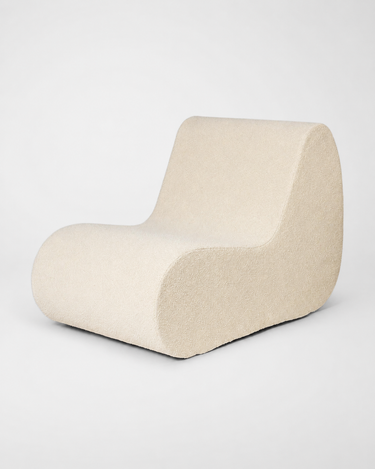 Sillón de jardín cómodo Bouclé