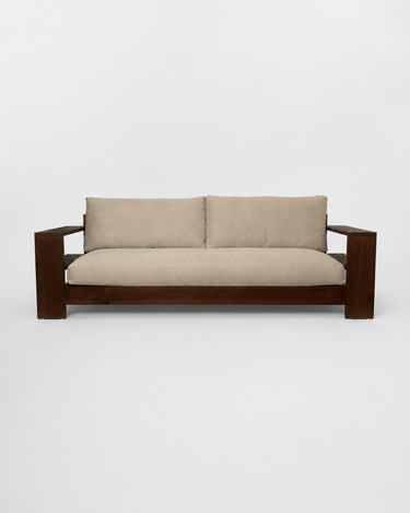 Sofá Edre grande de lino natural 240 cm en Matuta Home - imagen 1