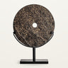 Figura decorativa de seoane piedra oscura hierro negro grande de Vical