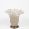 Jarrón Loa Taupe Elegante de 21 cm para Decoración
