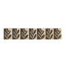 Friso decorativo artesanal modular papel de arroz Le Monde Sauvage