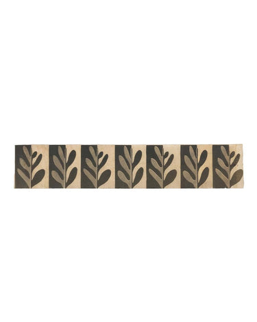 Friso decorativo artesanal modular papel de arroz Le Monde Sauvage