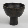 Frutero de terracota negra artesanal Sejnane Caravane