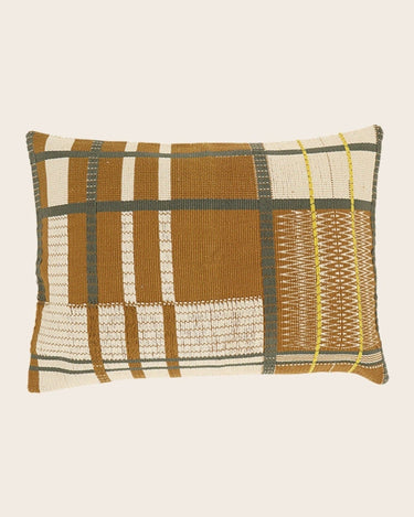Funda de cojín Mulya de Caravane con rayas geométricas