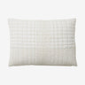Funda cojin rectangular sarga blanca acolchada 48x68 Nordal