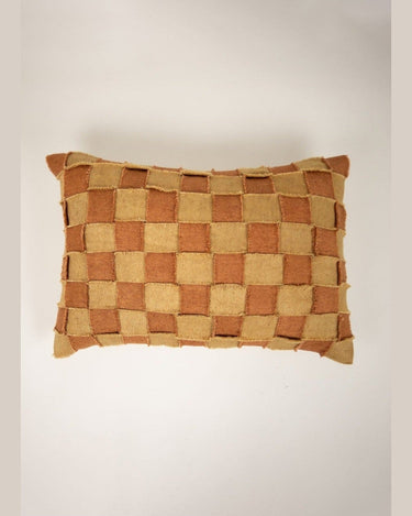 Jules 40 x 60 cm cotton cushion cover in mustard ochre