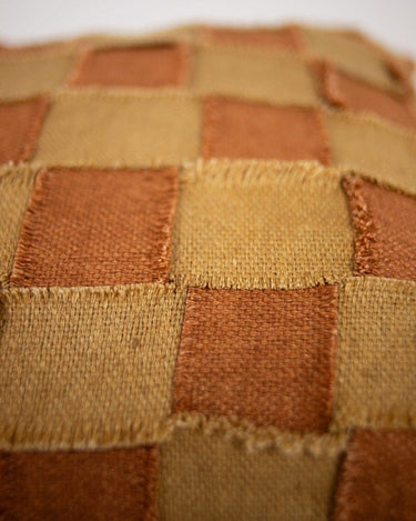 Jules 40 x 60 cm cotton cushion cover in mustard ochre