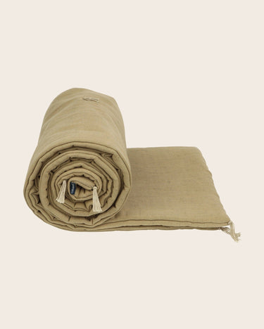 Sofa cover in an interior setting