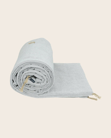 Natural-colored sofa cover