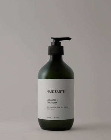Détail du gel douche naturel Manisante