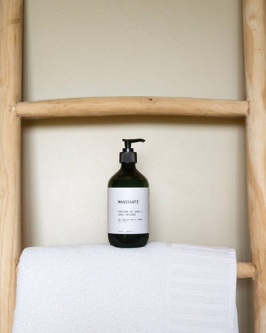 Détail du gel douche corporel végan