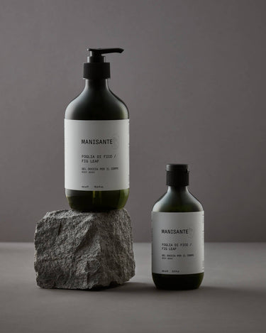 Détail du gel douche naturel Manisante
