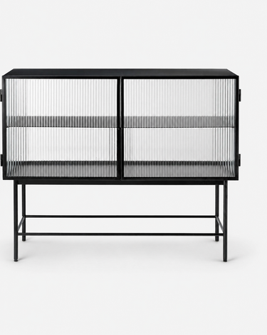 Mueble de almacenaje Haze de cristal estriado en Matuta Home - imagen 2