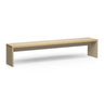 Banco de comedor minimalista crema 220 cm HK Living