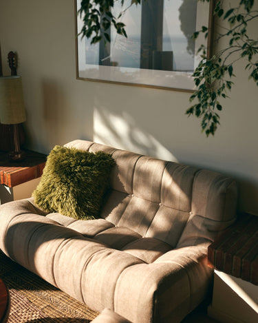 Banco lounge Lazy Lodge en ambiente interior