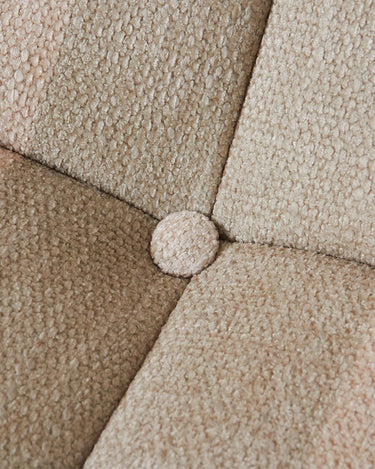 Detalle del tejido Lodge del banco lounge Lazy