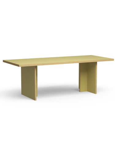 Mesa de comedor rectangular 220 cm HK Living vista lateral